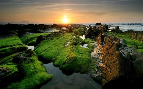 Daily Wallpaper Rocky Shore I Like To Waste My Time