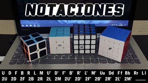 Notaciones Cubo De Rubik Tutorial En EspaÑol Hd Youtube