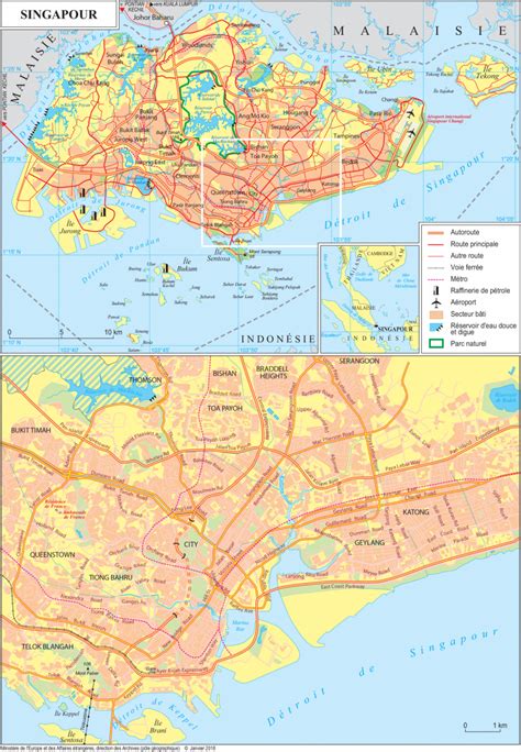 Physical map of singapore showing major cities, terrain, national parks, rivers, and surrounding countries with international borders and outline maps. Geopolitical map of Singapore, Singapore maps | Worldmaps.info
