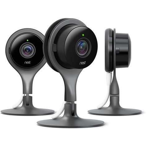 Nest Cam Indoor Security Camera Pack Of 3 Nc1104us Bandh Photo