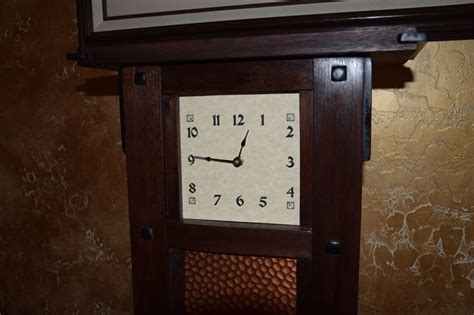 Greene And Greene Clock Clock Woodworking Projects Wall Clock