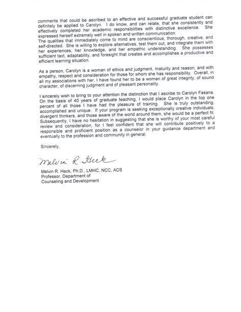 Maybe you would like to learn more about one of these? Recommendation Letter For Counseling Intern • Invitation ...