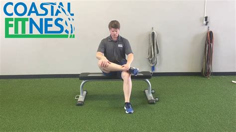 Seated Figure 4 Hip Stretch Youtube