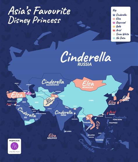 Every Countrys Favourite Disney Princess Play Like Mum