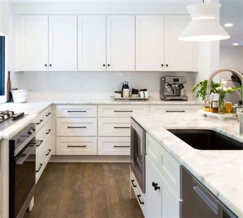 Designing Kitchens With Modern White Shaker Cabinets Best Online Cabinets