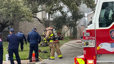Accidental Electrical Fire Damages San Antonio Home Residents Safe