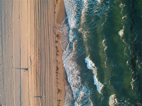 Top View Photo Of Seashore · Free Stock Photo