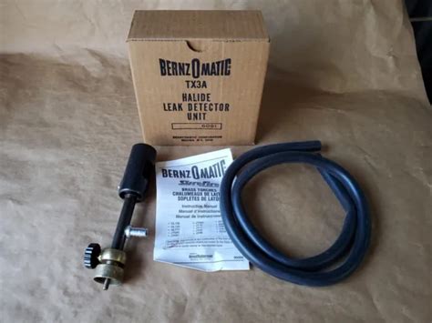 Bernzomatic Tx3a Halide Leak Detector Unit 4500 Picclick