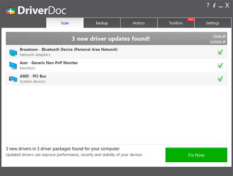 Driverdoc Обновите устаревшие драйверы и ускорьте работу компьютера