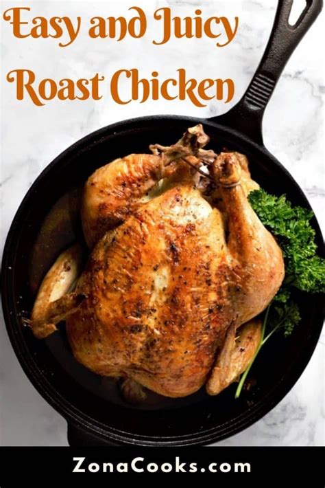 If you don't have convection, just bake at 400 degrees. This easy juicy Roast Chicken recipe is simple to prepare ...