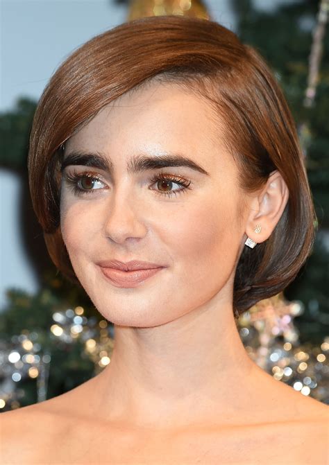 13 Times Lily Collins Gave Us Major Brow Envy Teen Vogue