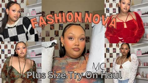Fashion Nova Plus Size Try On Haul 🤎 Youtube