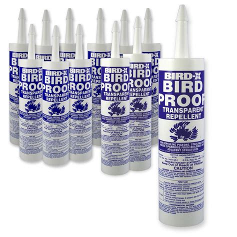Bird X Bird Proof Bird Repellent Gel 12 Case Bp Cart The Home Depot