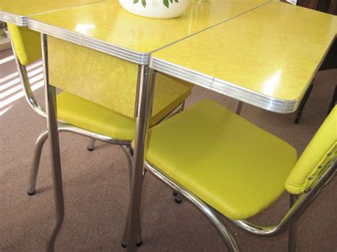 Vintage Formica Kitchen Table And Chairs Curiosocia Com