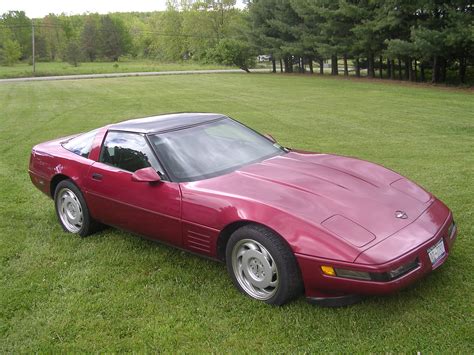 Mint 1991 Candy Apple Red Corvette 24629 Miles Corvetteforum