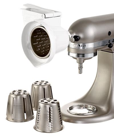 Introducing the kitchenaid stand mixer attachments. KitchenAid RVSA Rotor Slicer/Shredder Stand Mixer ...