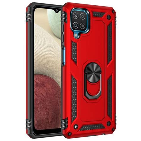 Generic Samsung Galaxy A12 5g Case Cover With Filp Red Best Price