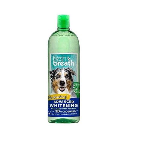 Fresh Breath For Dogs 338 Oz Oral Water Additive Advanced Whitening