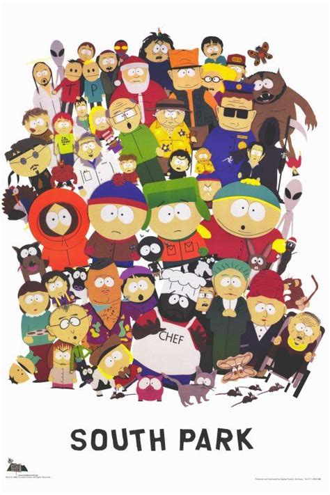 South Park Photo South Park Characters South Park Poster South Park
