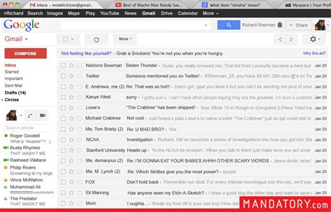 Heres A Hilarious Look At Richard Shermans Fake Gmail