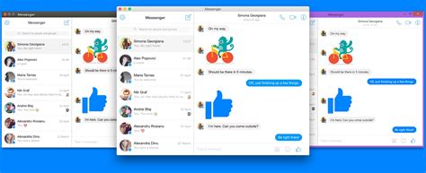 The facebook messenger app for desktop weighs over 100mb and comes with the same feature that you find on the mobile app. Photo Evidence Shows Facebook Is Building Messenger For ...