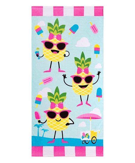 Safdie And Co Inc Pine A Popsicle Velour Fun Beach Towel Zulily