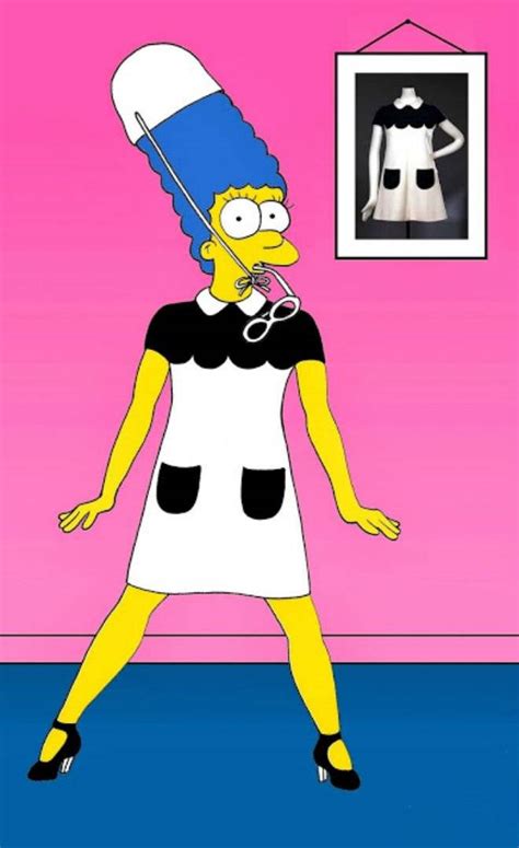 Marge Simpson El Nuevo ícono De La Moda Belelú Nueva Mujer