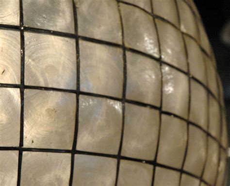 Designs southern enterprises studio designs stylecraft super mario tadpoles the peanut shell threshold threshold designed w/studio mcgee trademark global universal lighting. Capiz Shell Globe Light at 1stdibs