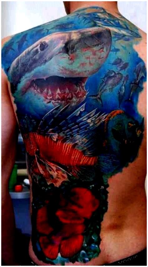 35 The Well Liked Shark Tattoo Styles
