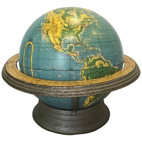 Crams Terrestrial Globe At 1stdibs
