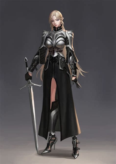 Pin By Jason Namgung On Concept Character In Female Knight