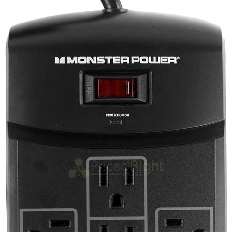 Monster Power 12 Outlet Surge Protector 2160 Joules Dual Coax