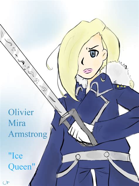 Olivier Mira Armstrong By Crystalkirby642 On Deviantart