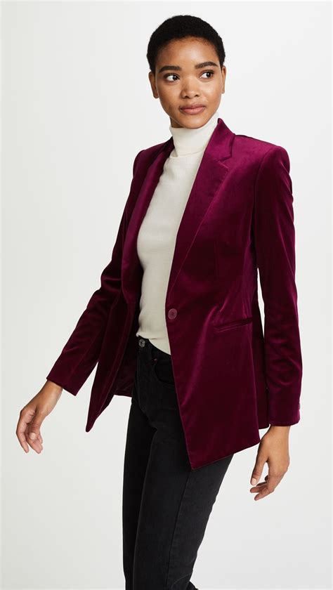 How To Wear Avelvet Jacket This Fall Velvet Blazer Blazer Jackets