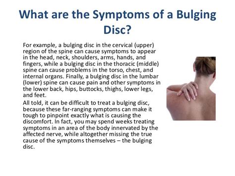 Managing Symptoms From A Bulging Disc In Your Back