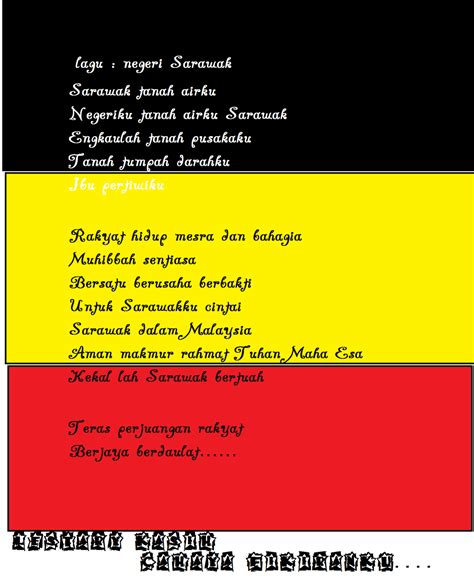 Bendera merah putih merupakan sarana pemersatu, identitas, dan wujud eksistensi bangsa yang menjadi simbol kedaulatan dan kehormatan negara. RedHa SeOranG HaMbA.♥: Sarawak tanah airku......