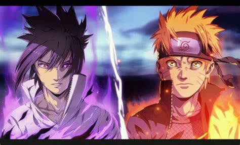 Naruto Dan Sasuke Naruto Shippuden Sasuke Anime Naruto Naruto And
