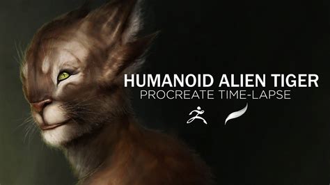 Creature Design Humanoid Alien Tiger By Francesco Scalarini Zbrush