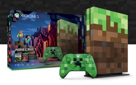 Xbox One S Minecraft Limited Edition Bundle Confirmed Ubergizmo