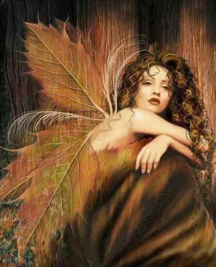 Harvest Faerie Love The Leaf Wings Fantasy Artwork Magical