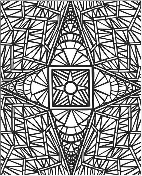 Mosaic coloring pages to download and print for free