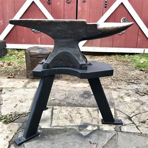Jessesavageblacksmith I Picked Up A Fabricated Anvil Stand From A