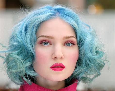 Ice Blue Hair Color In 2016 Amazing Photo