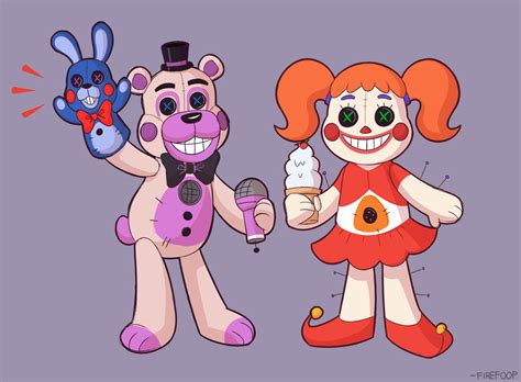 Fan Made Sister Location Hex Plushies By Firefoop On Deviantart