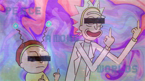 Trippy Aesthetic Rick And Morty Android Central Android