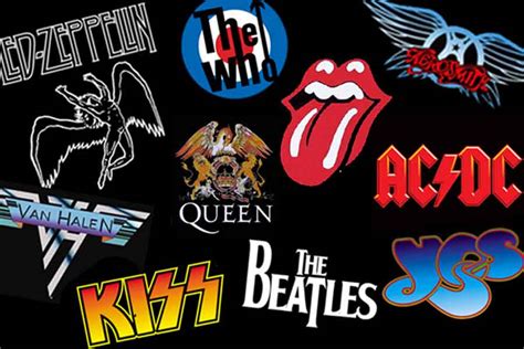 The Jungle Of Rock N Roll Os Melhores Logotipos De Bandas De Rock