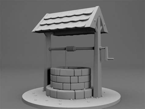 Old Well 3d Model Cgtrader