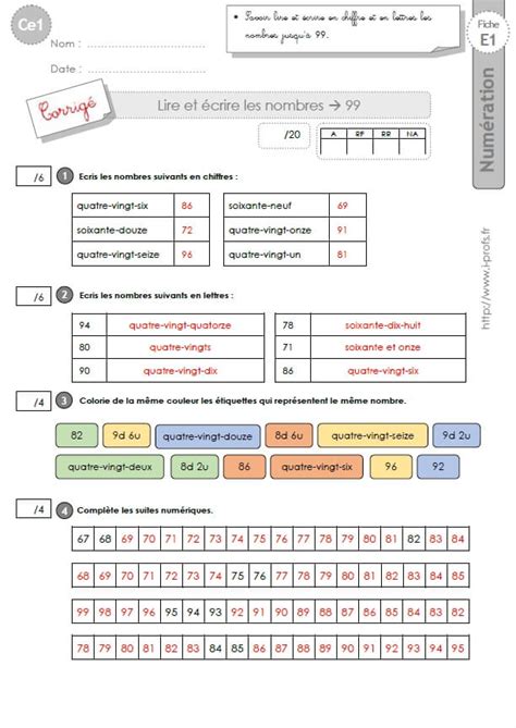 Ce1 Cycle2 Trace Ecrite Lire Et Ecrire Les Nombres Jusqua 999 Images