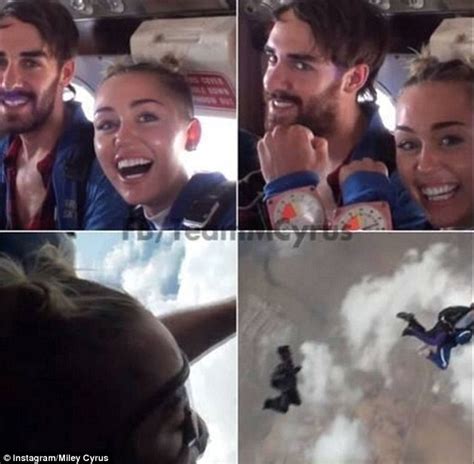 Miley Cyrus Ends Her Tour Stint In New York City With A Skydive Snap On