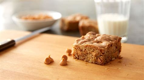 Butterscotch Chip Blondies Recipe Hersheys